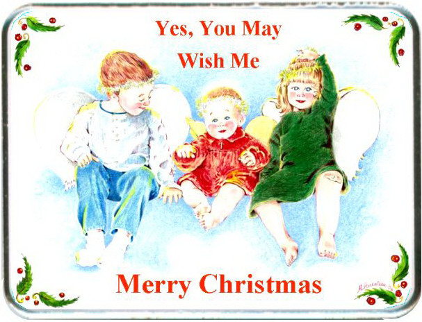 Yes, You May Wish Me Merry Christmas